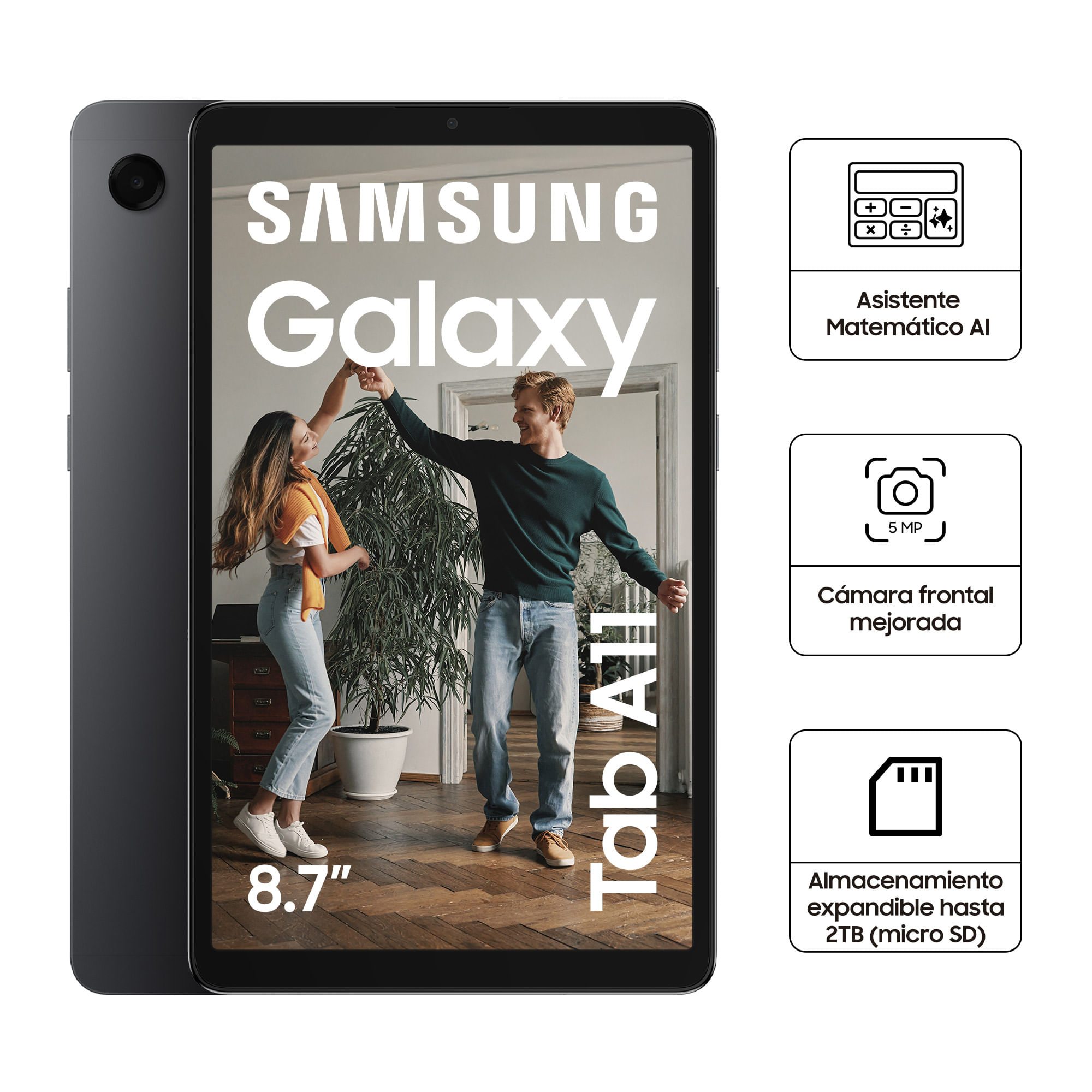 Tablet SAMSUNG Galaxy A11 8.7"" 4GB 64GB Gris