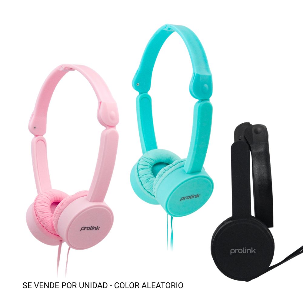 Audifonos con micrófono Color Aleatorio Prolink