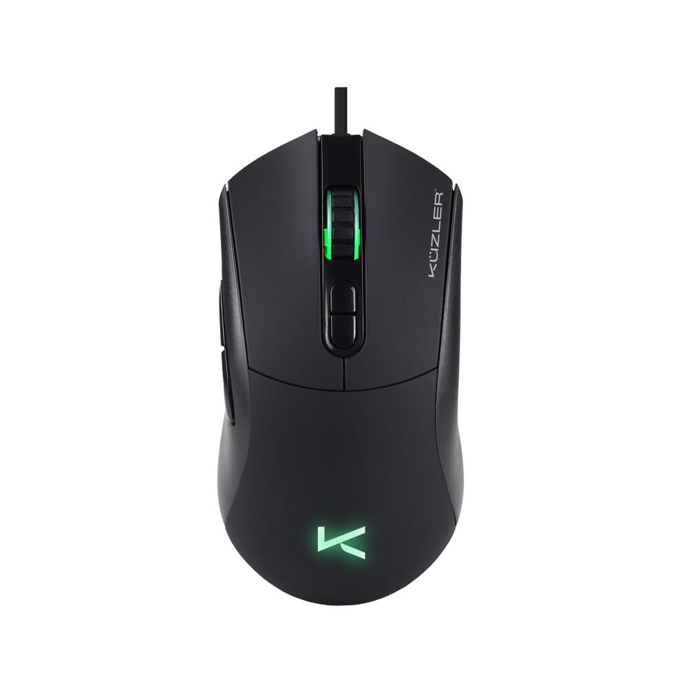 MOUSE GAMER BLAZE-1 DE ALTA PRECISIÓN 12000 DPI KUZLER