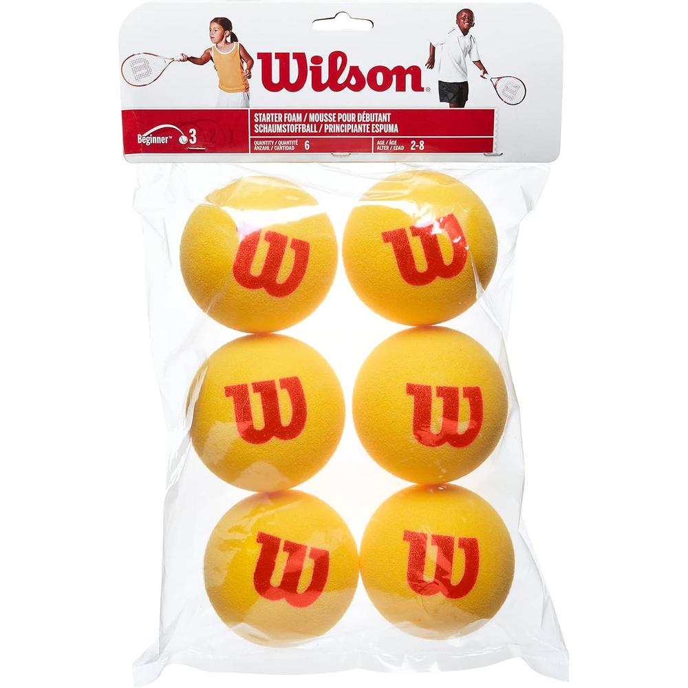 PELOTA DE TENNIS STARTED ESPUMA WILSON SQUASH 6 UN