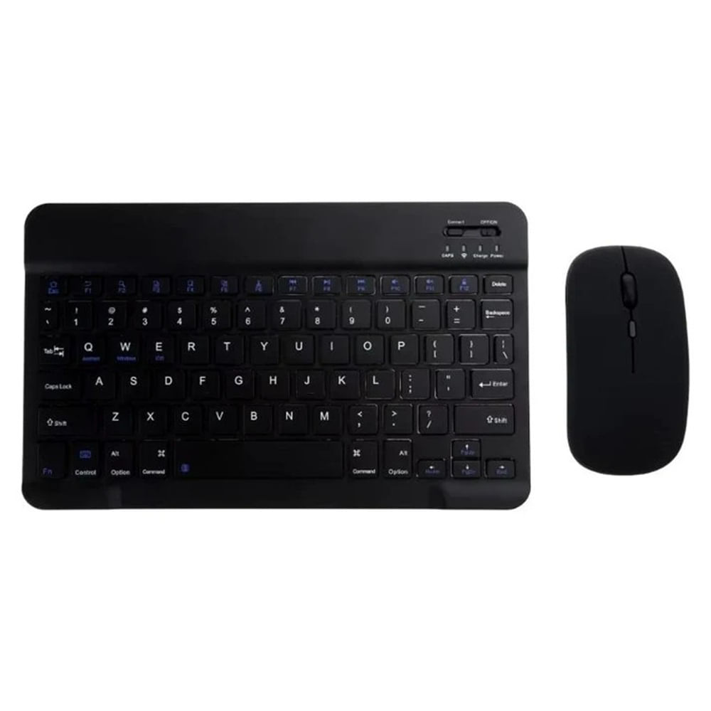 TECLADO MOUSE INALAMBRICO BLUETOOTH A2000 - NEGRO