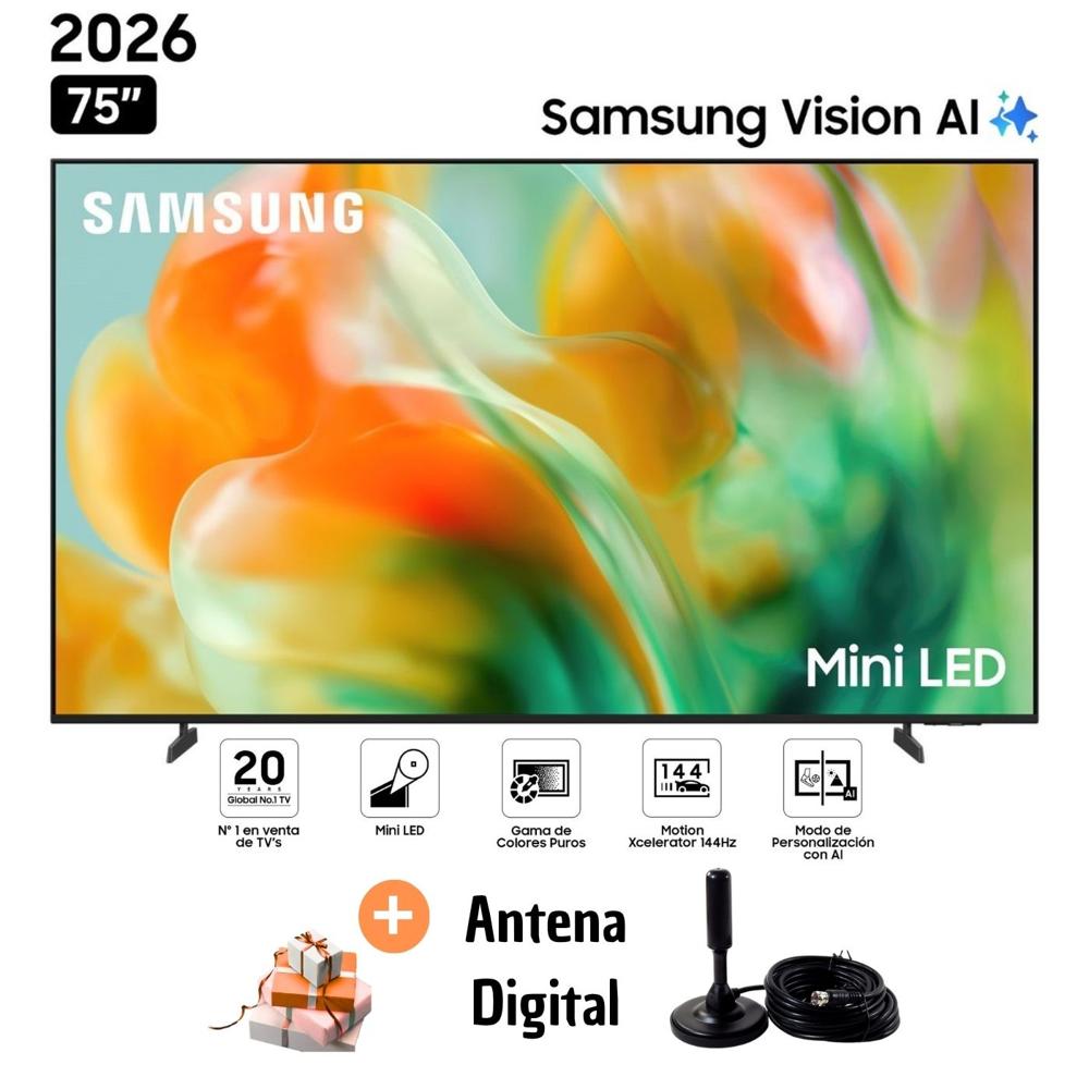 Televisor Samsung 75'' Mini LED M80H Vision AI Smart TV 2026