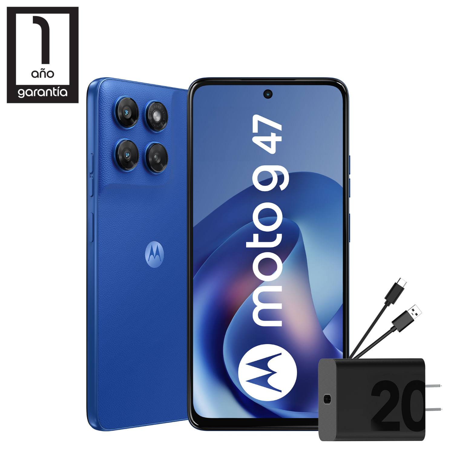 Celular Motorola G47 128 GB Azul