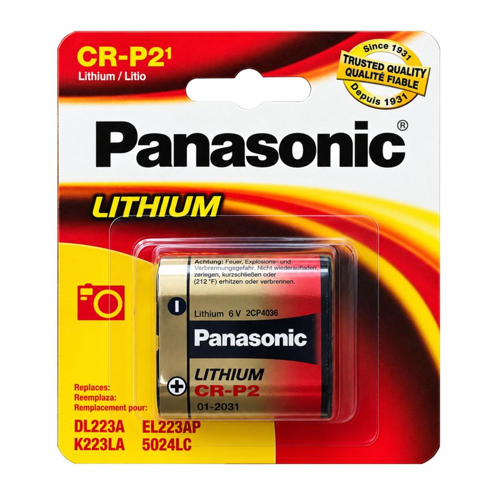 PILA CR-P2 LITIO PANASONIC 6V