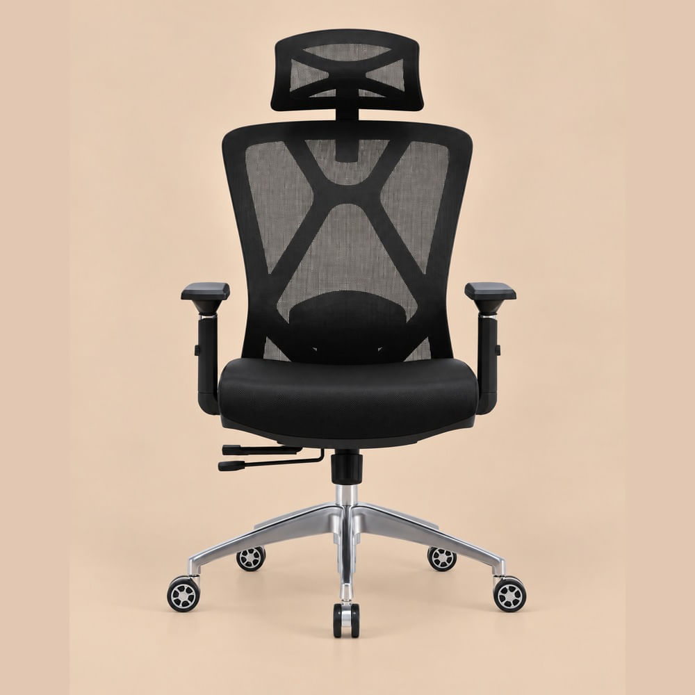 Silla Ergonómica Bristol Negro Ventitas Home