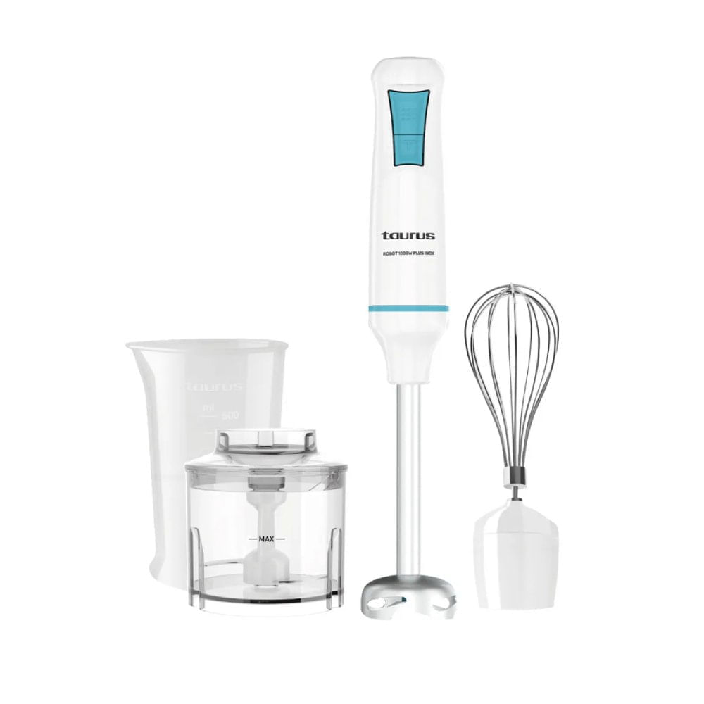 Batidora de Inmersión Taurus Robot 1000 Plus Inox - Potente y Versátil