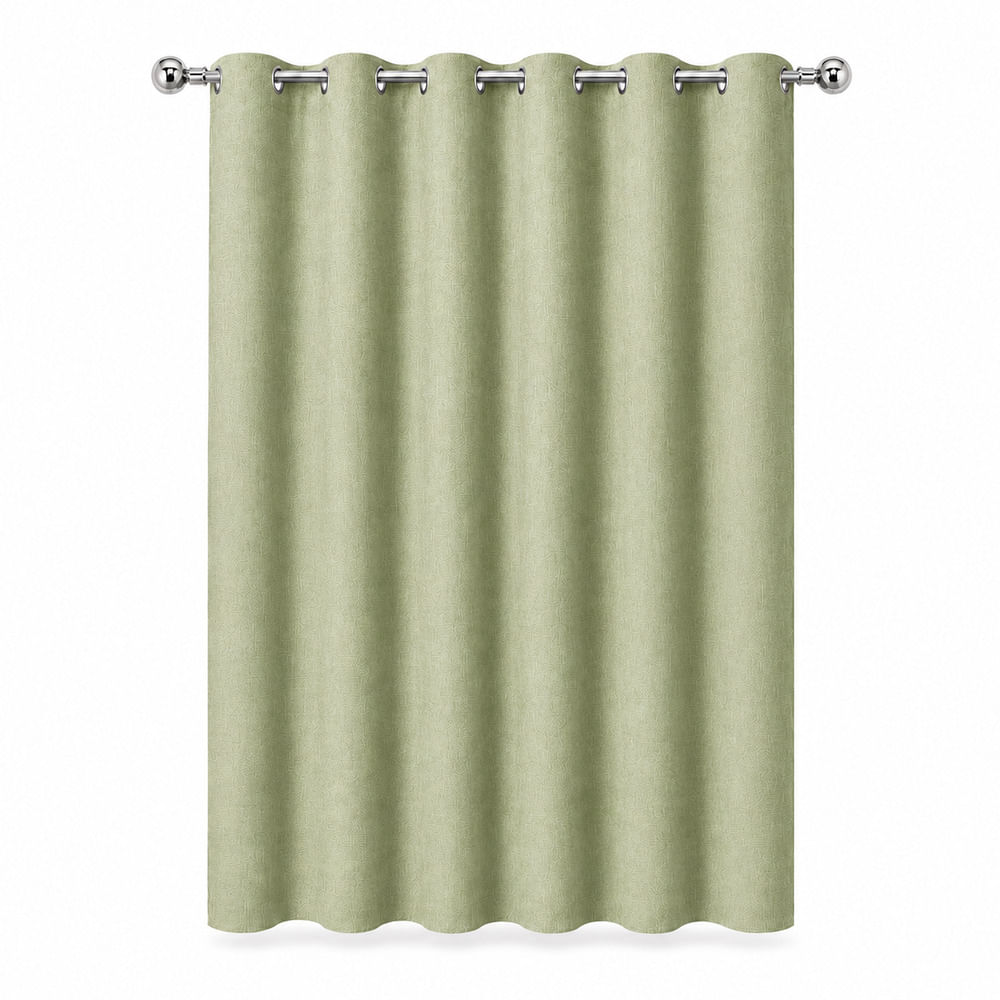 Cortina de tela 140x220cm Verde Niebla Orange