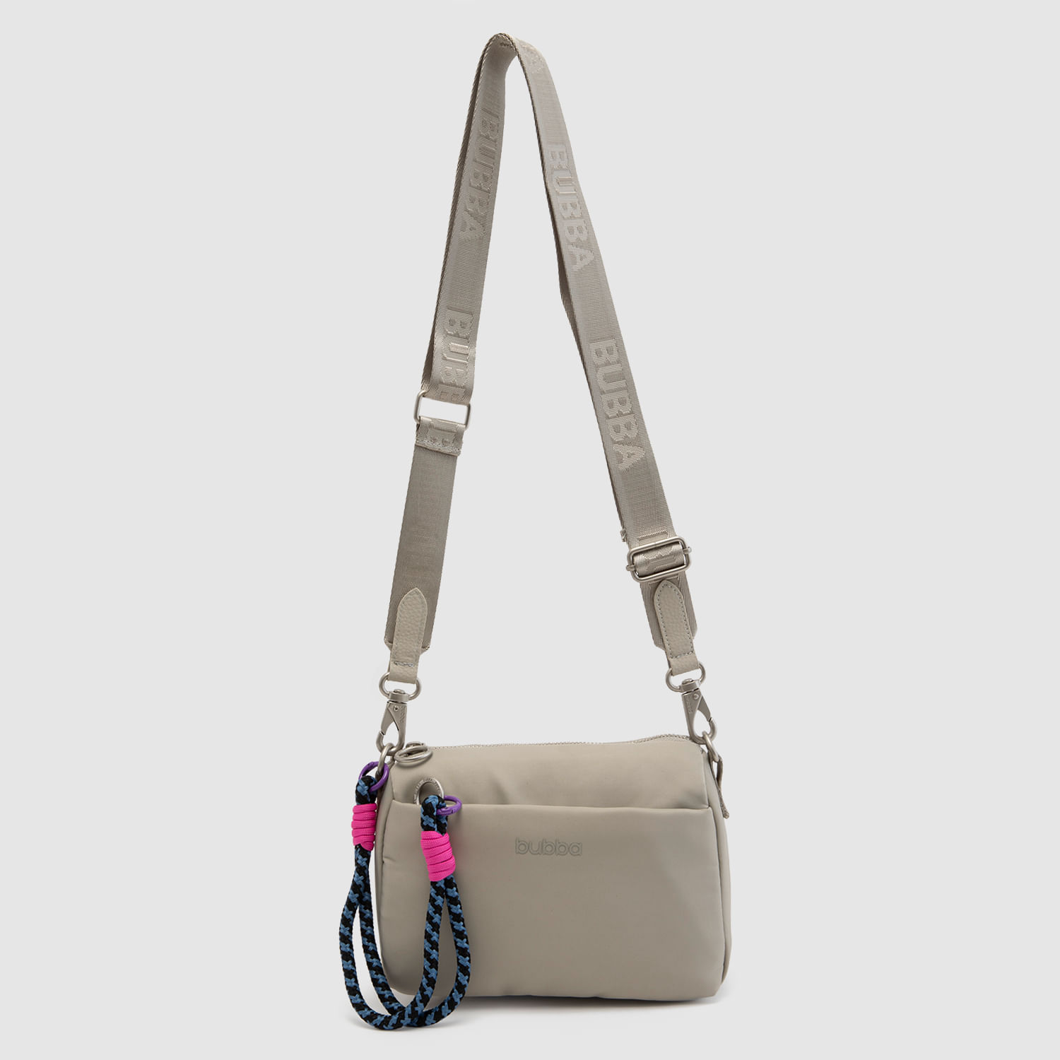 Cartera Purse Bubba Bags Ontario Gris Claro
