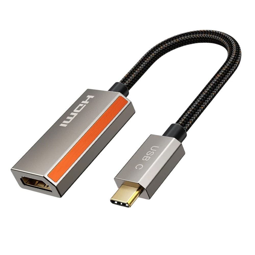 Adaptador USB-C a HDMI 2.1 8K 60Hz 4K 120Hz Chip V