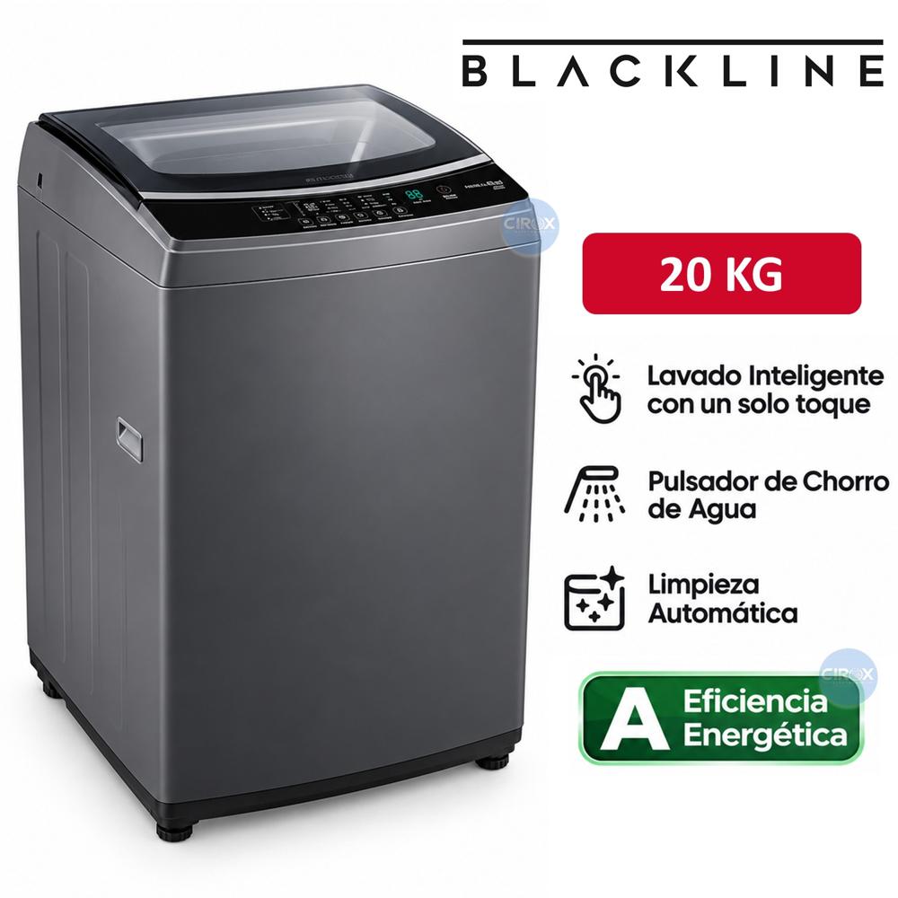 Lavadora BLACK-LINE 20 Kg Carga Superior SPBL20TL Gris Oscur