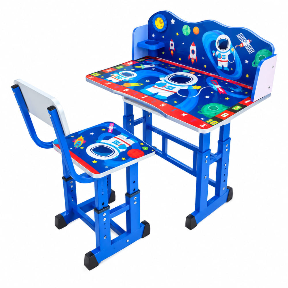 Set de Mesa y Silla Infantil Plegable con Diseño Moderno Para Niños Hogar  190363