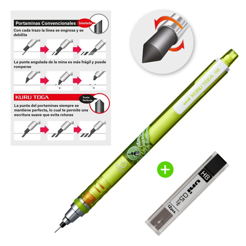 UNI Kurutoga Portaminas auto-tajable Verde mas Min