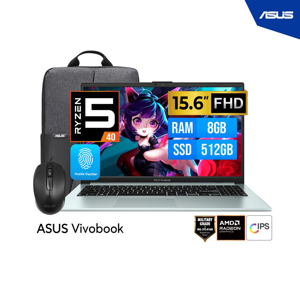 LAPTOP ASUS VIVOBOOK Go 15 E1504FA BQ5556 15.6 FHD IPS  AMD 