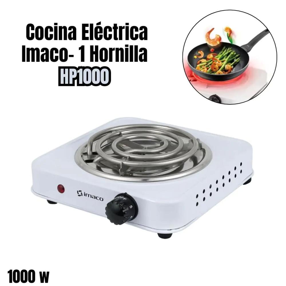 Cocina eléctrica de mesa Imaco 1H 1000W HP1000 - Blanco