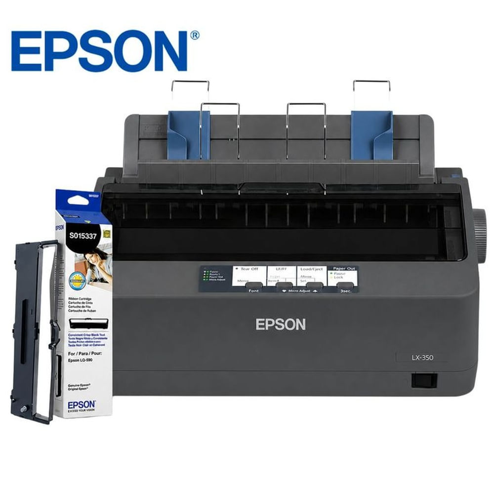 IMPRESORA EPSON MATRICIAL LX-350 9 PINES, PUERTOS USB Y PARALELO