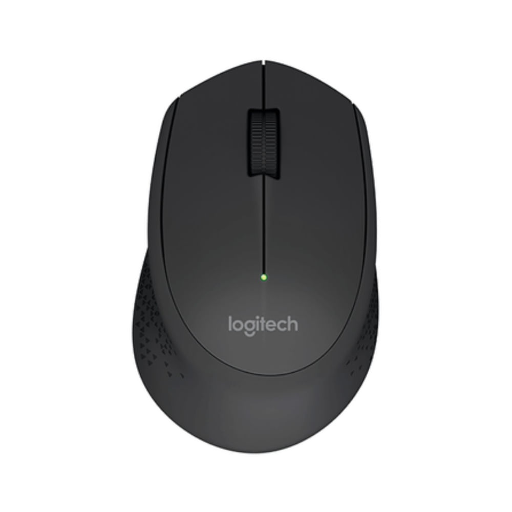 Mouse Óptico Inalámbrico Diseño Curvo Logitech M280 1000 Dpi Negro