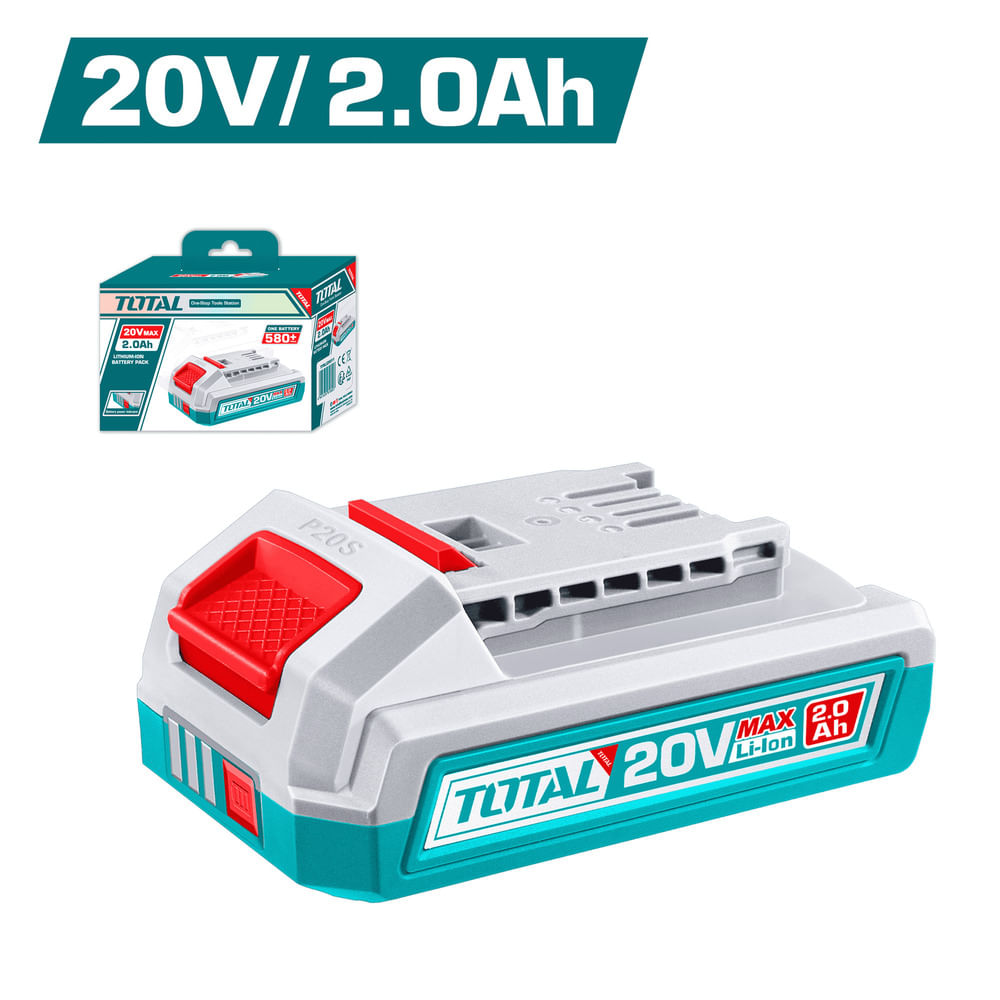 BATERIA LI-ION 20V 2.0AH C INDICADOR LED INDUSTRIAL