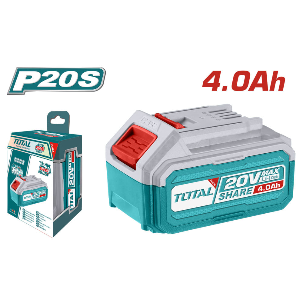 BATERIA LI-ION 20V 4.0 AH C INDICADOR LED INDUSTRIAL