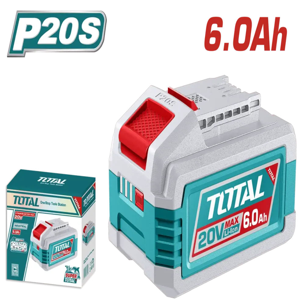 BATERIA LI-ION 20V 6.0AH C INDICADOR LED INDUSTRIAL