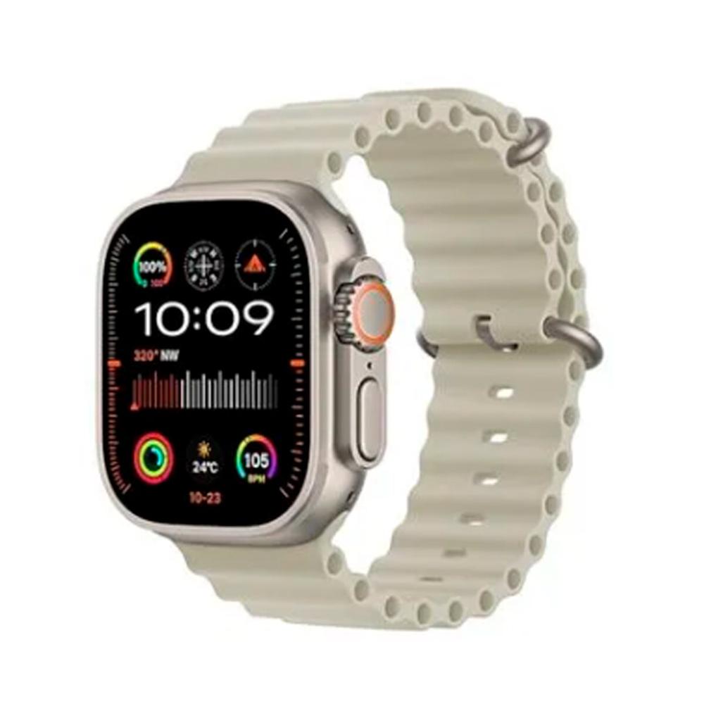 Smartwatch HK11 Ultra 3 con Pantalla Amoled Beige