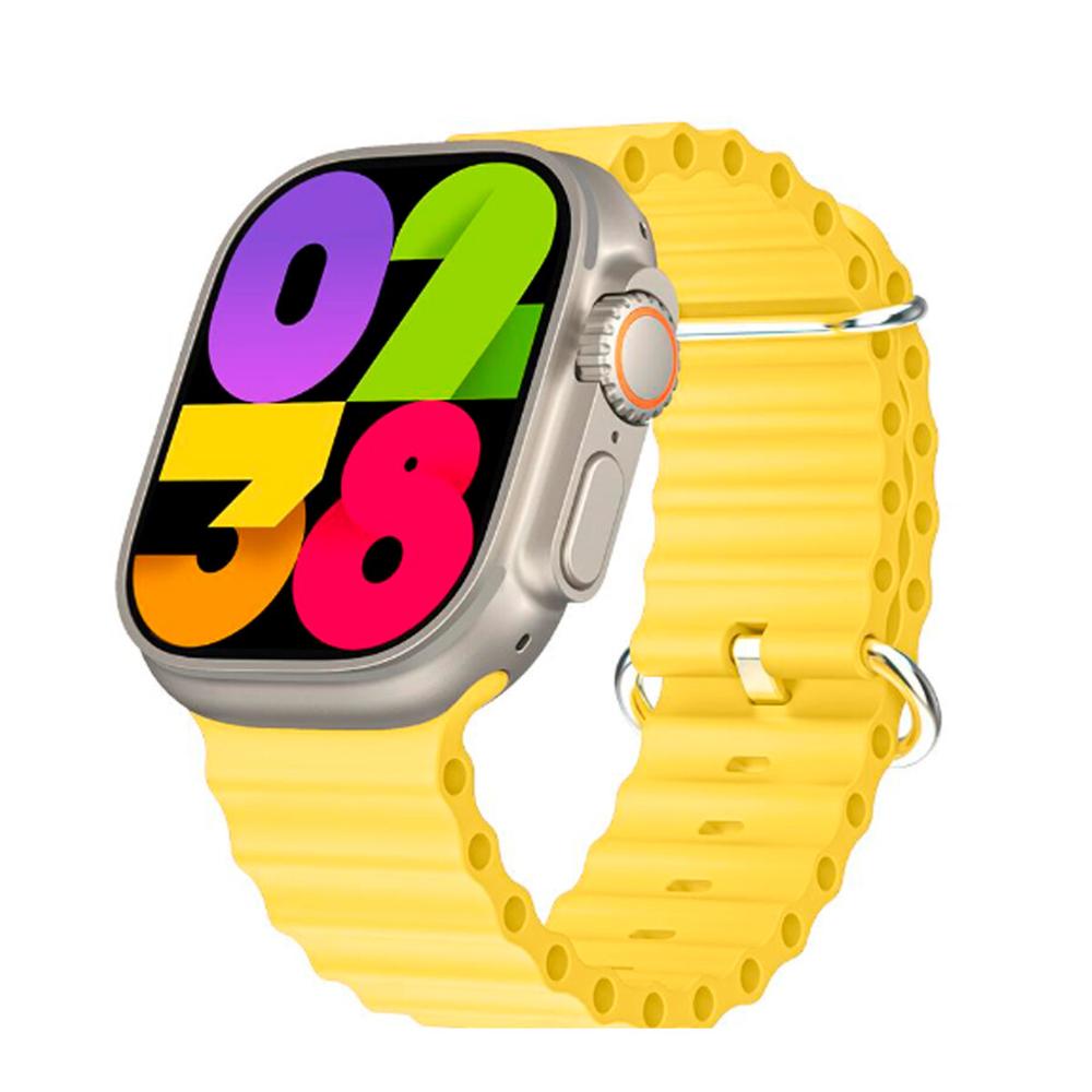 Smartwatch HK11 Ultra 3 con Pantalla Amoled Amarillo