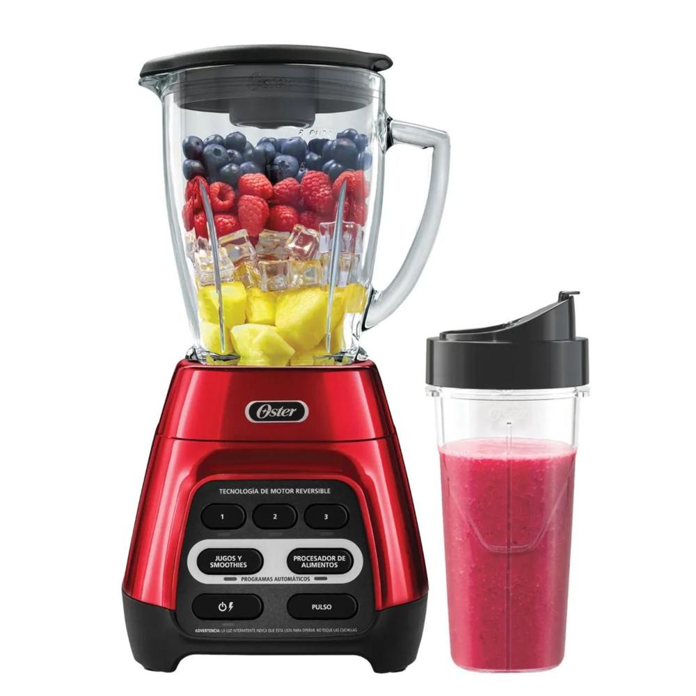 Licuadora Reversible Oster BLSTPYG1310RBG con vaso Blend N Go