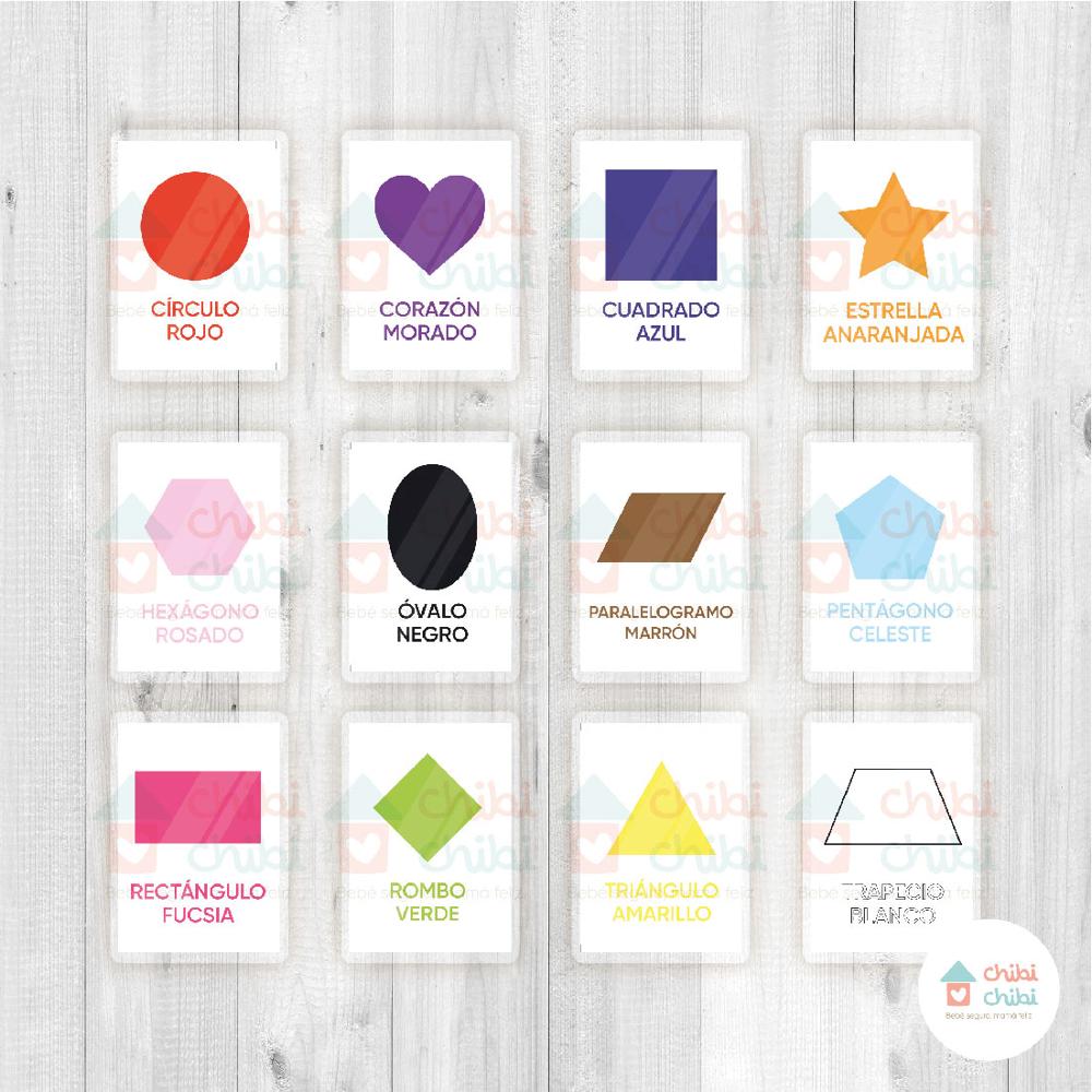 FLASHCARDS.12 FICHAS.FORMAS