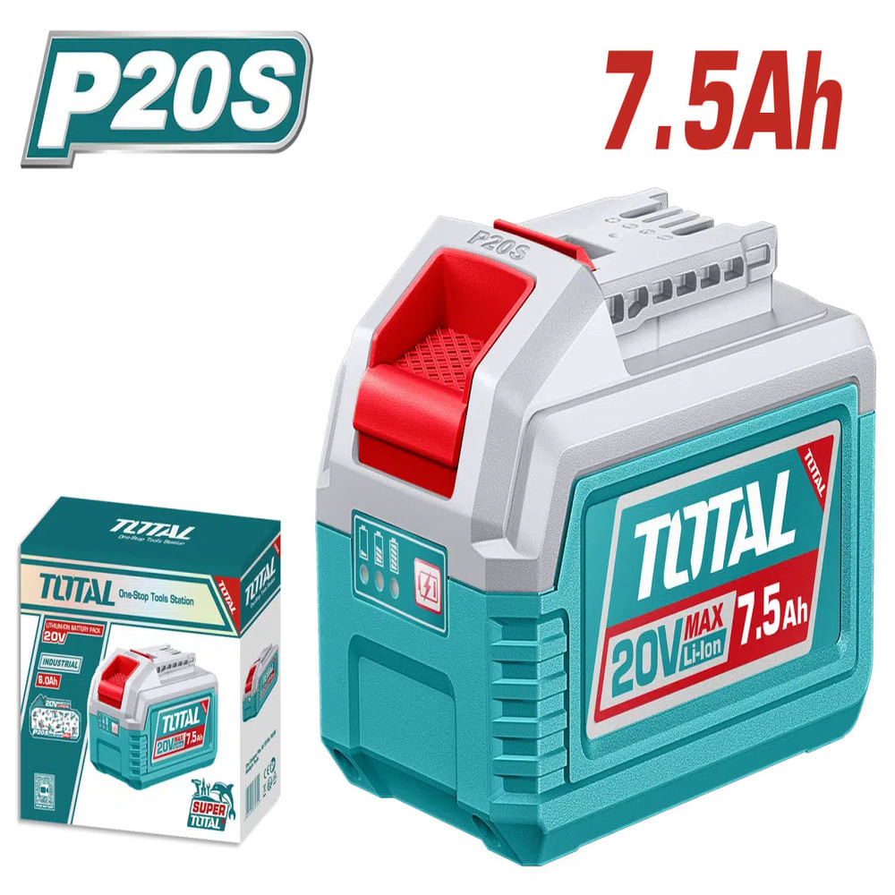 BATERIA LI-ION 20V 7.5AH C INDICADOR LED INDUSTRIAL