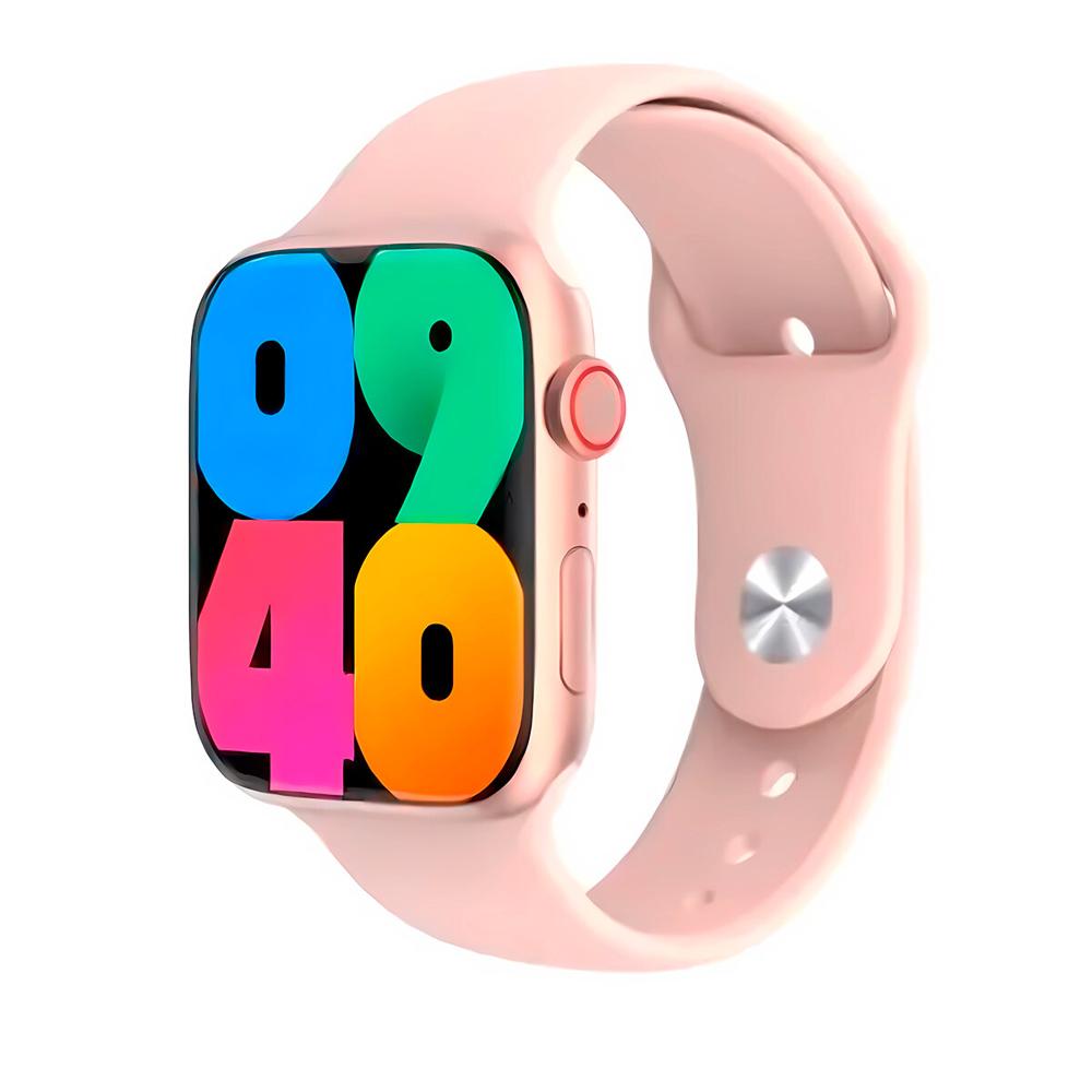 Smartwatch Bluetooth H26 Pro Max con Pantalla Amoled Rosa