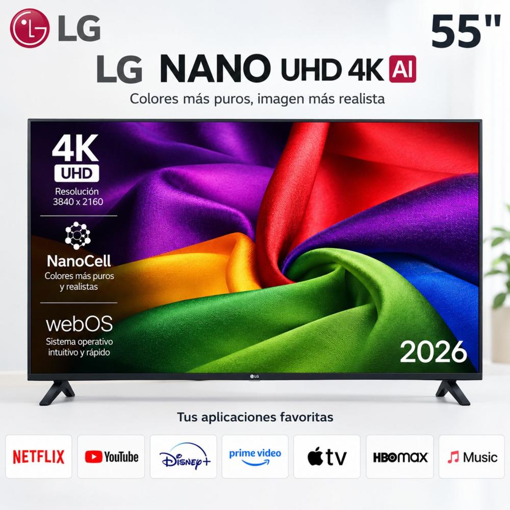 TELEVISOR SMART TV LG 55 4K ULTRA HD 55NU800BPSB