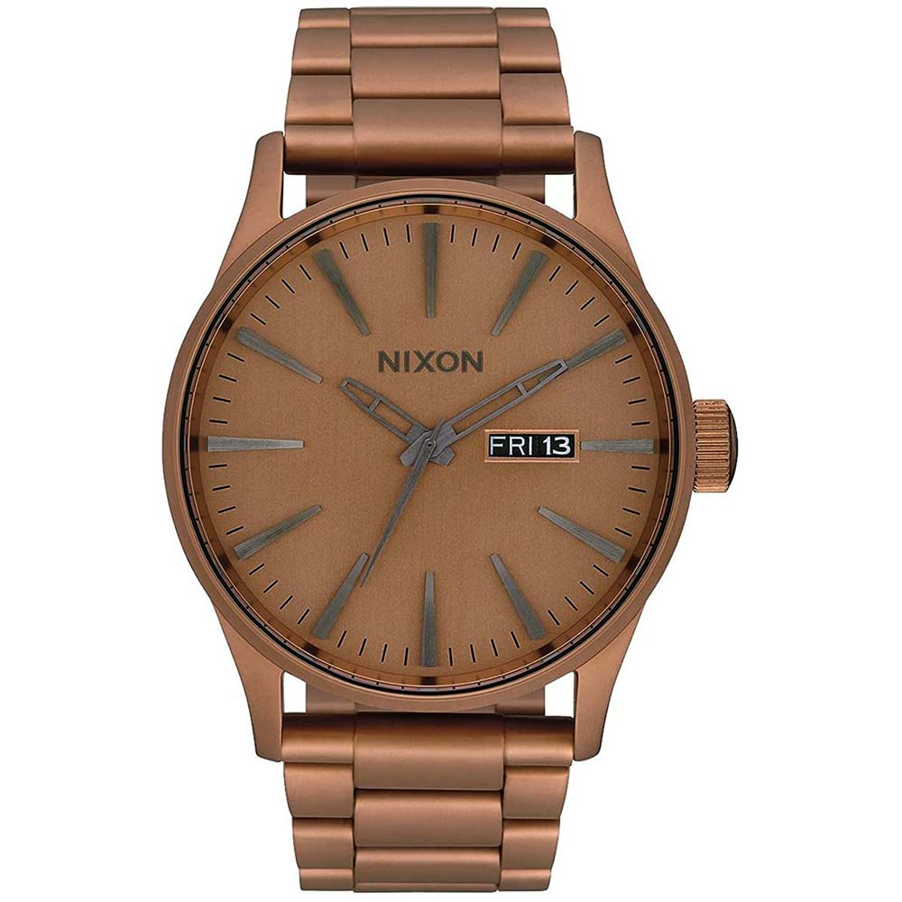 Reloj Nixon Sentry A3563165 Acero Inoxidable Bronce