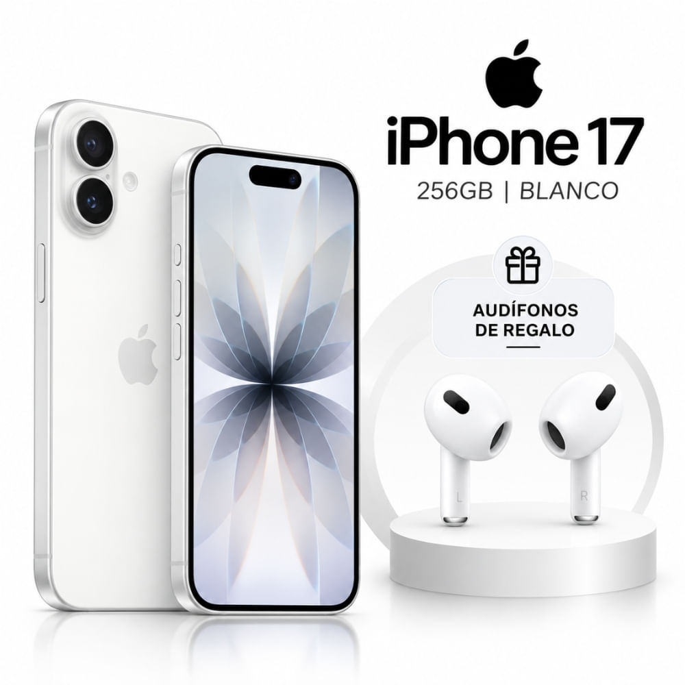 IPHONE 17 CHIP FISICO 256GB - White mas regalo