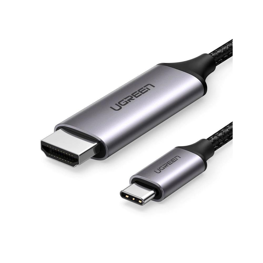 Ugreen Cable Adaptador USB-C a HDMI 4K 60HZ 1.5mt Aluminio MM142 50570
