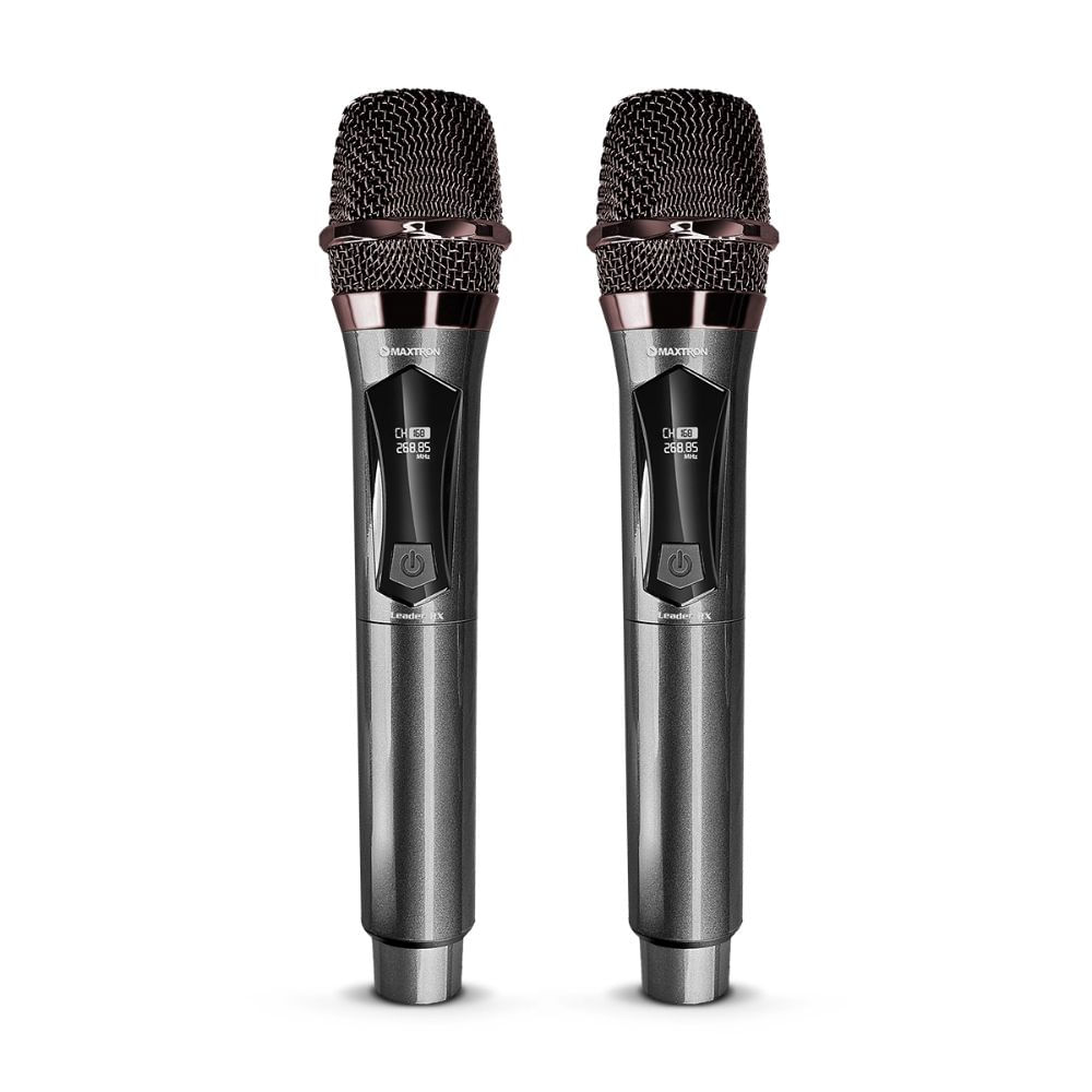 Micrófono inalámbrico Maxtron MX7218RX Leader RX Dual