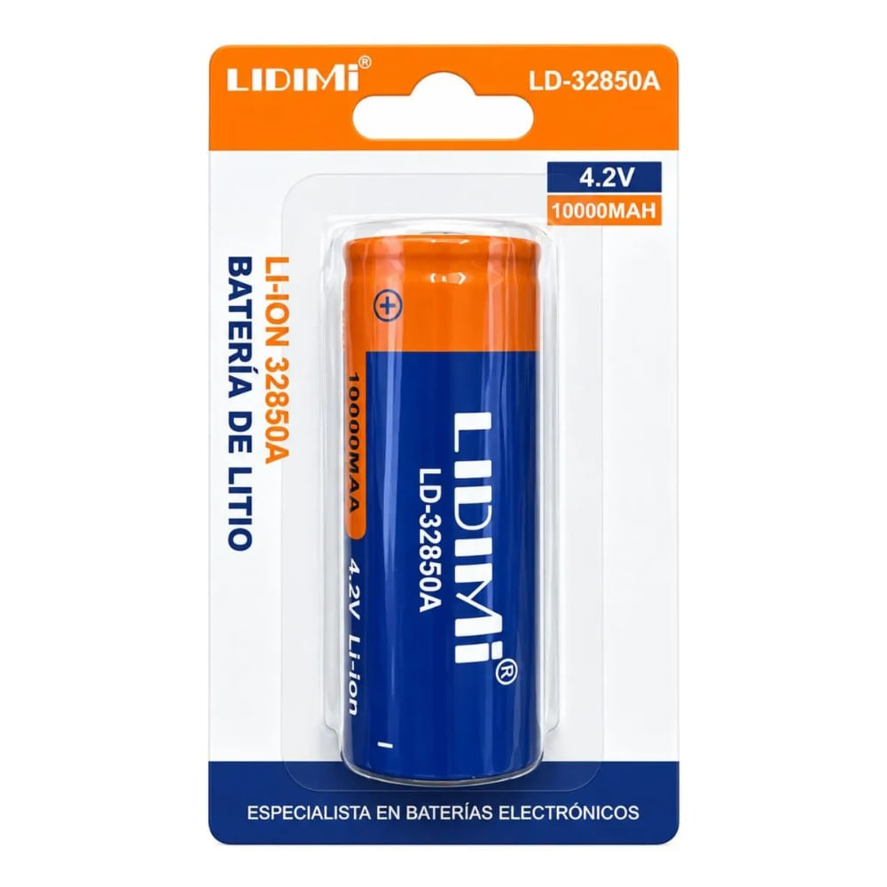 Batería Litio 32850a 10000mah 4.2v Para Linterna Led