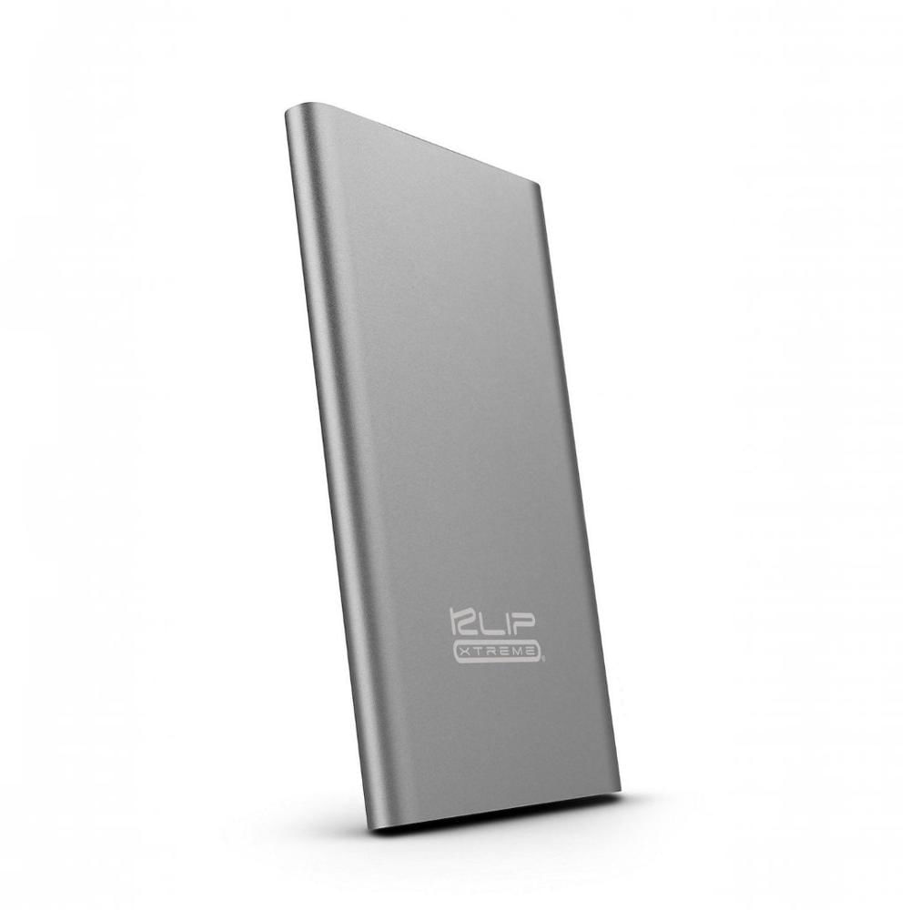 Klip Xtreme KBH-175 Enox8000 Cargador Portátil 8000 MAh USB - Plata