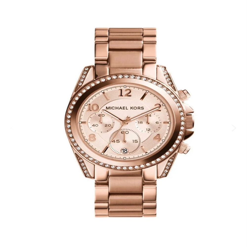 RELOJ MICHAEL KORS BLAIR ORO ROSA CRONOGRAFO