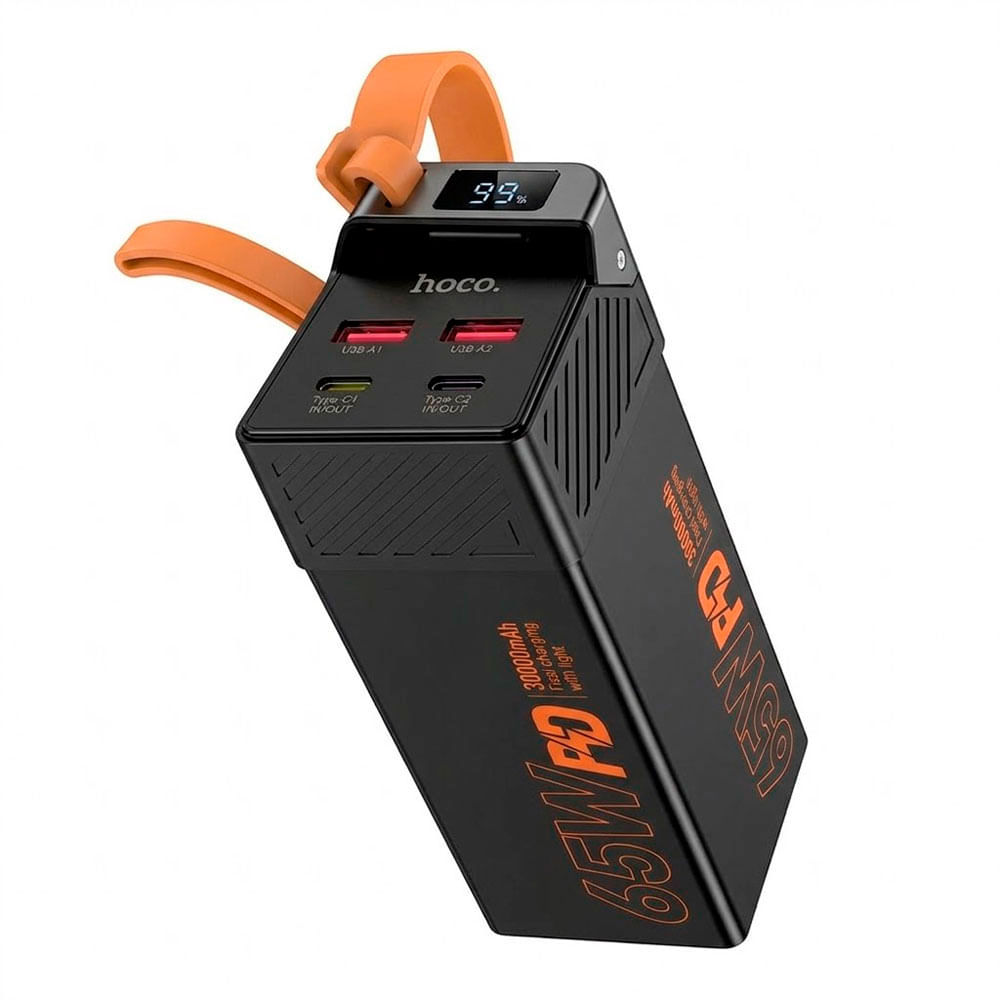 Power Bank Hoco DB100 30000mAh 65W Carga Rápida