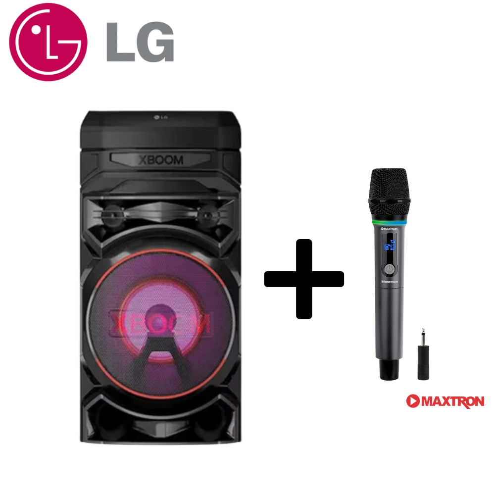 Torre de sonido LG RNC5 XBOOM USB BT más 01 Micro Inalámbrico