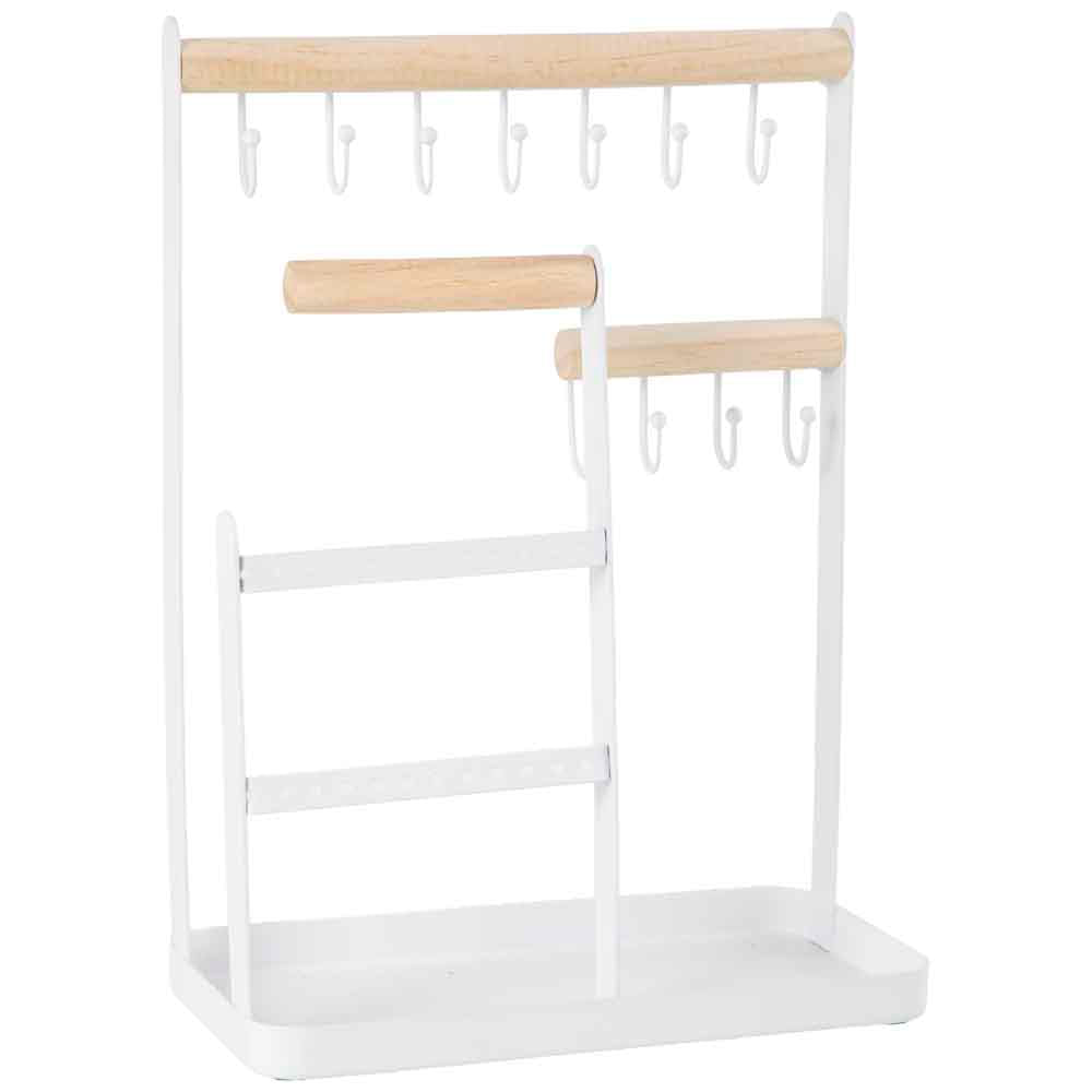 Joyero DECO HOME Metal Blanco Arena