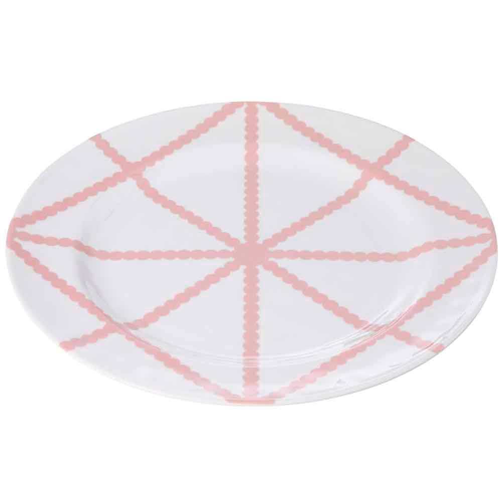 Plato DECO HOME Tendido Melamina 28cm Acuarela