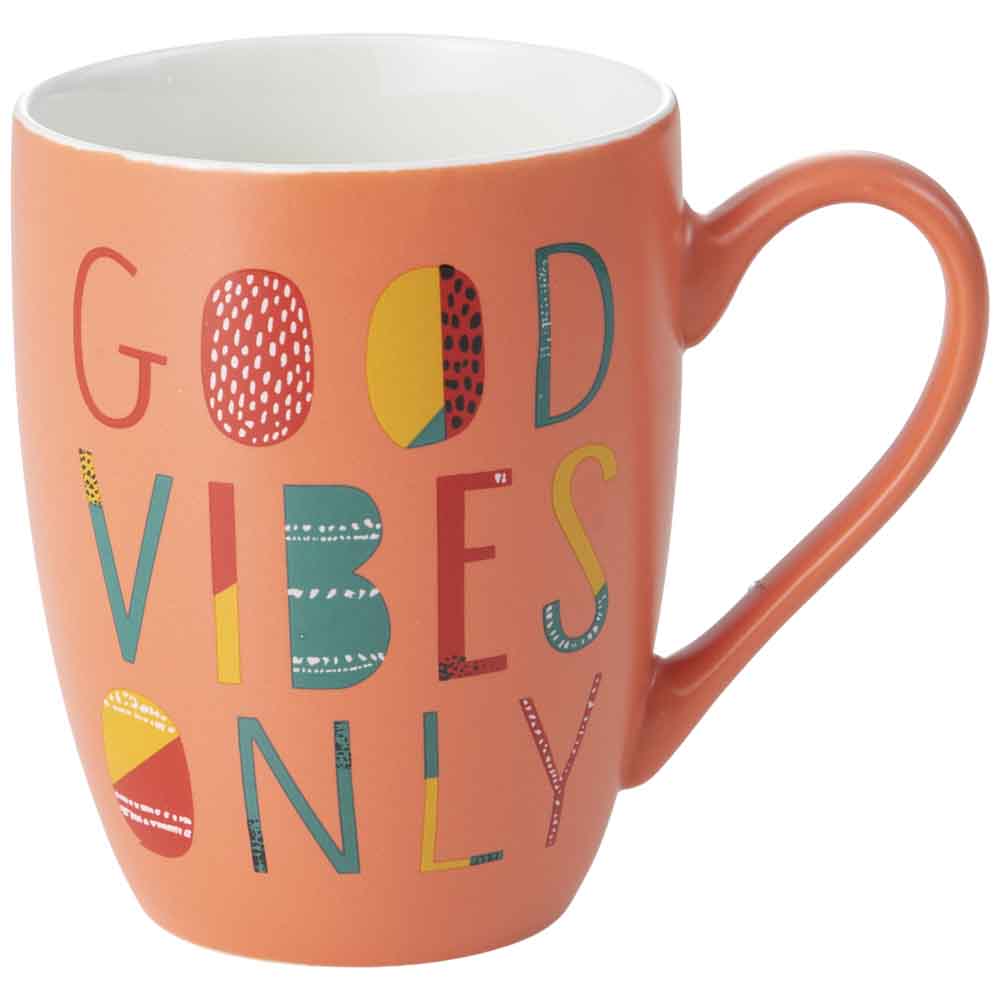 Taza DECO HOME Good Vibes 1