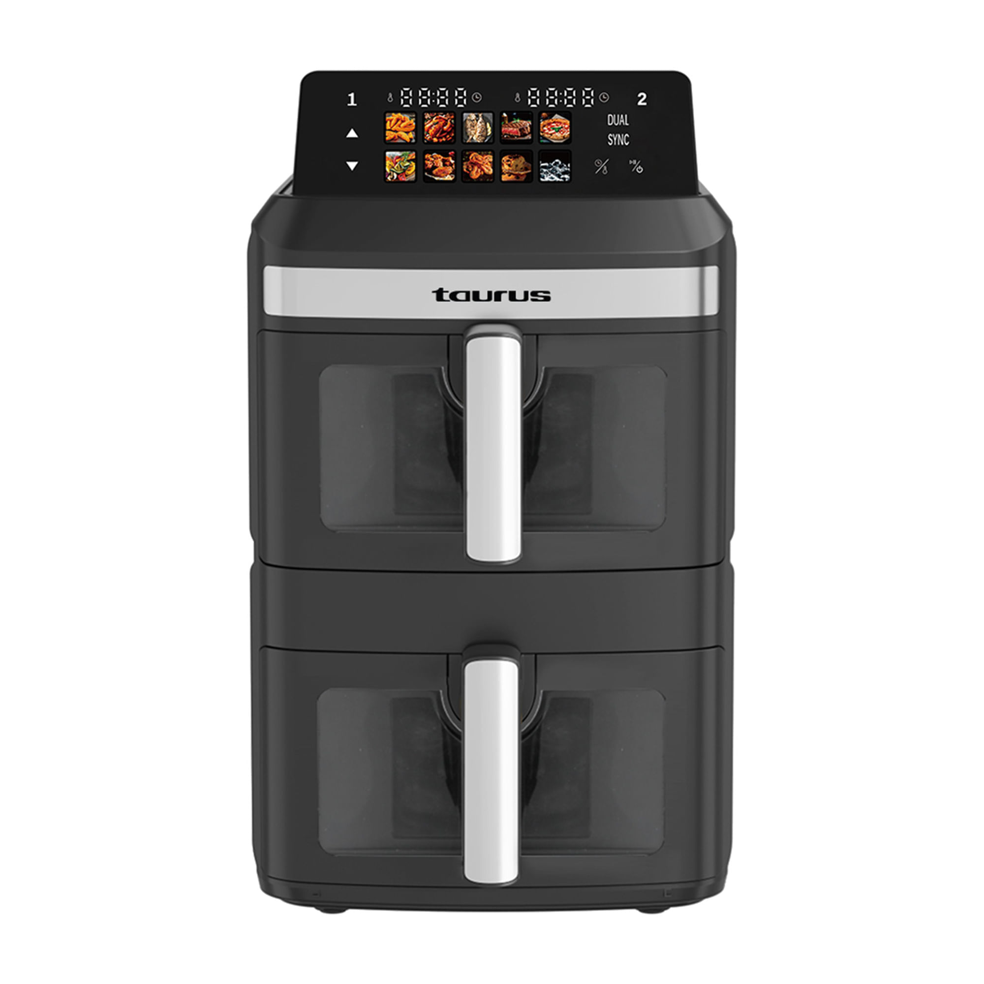 Freidora de Aire TAURUS 12L Duo Air Tower  Negro