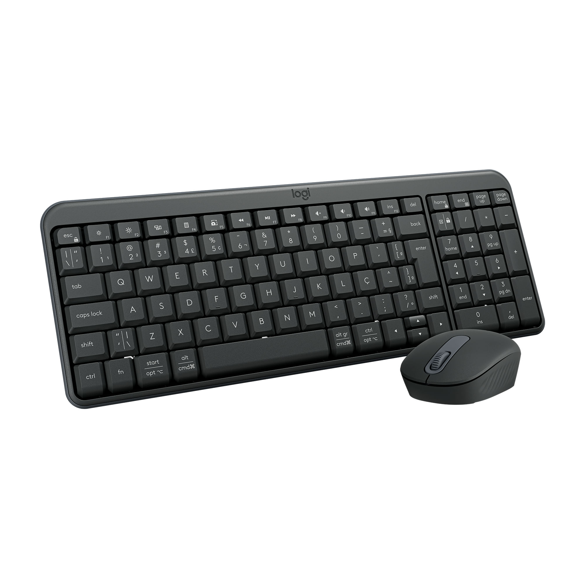 Teclado y Mouse Inalámbricos Mk250 Bluetooth LOGITECH Color Negro