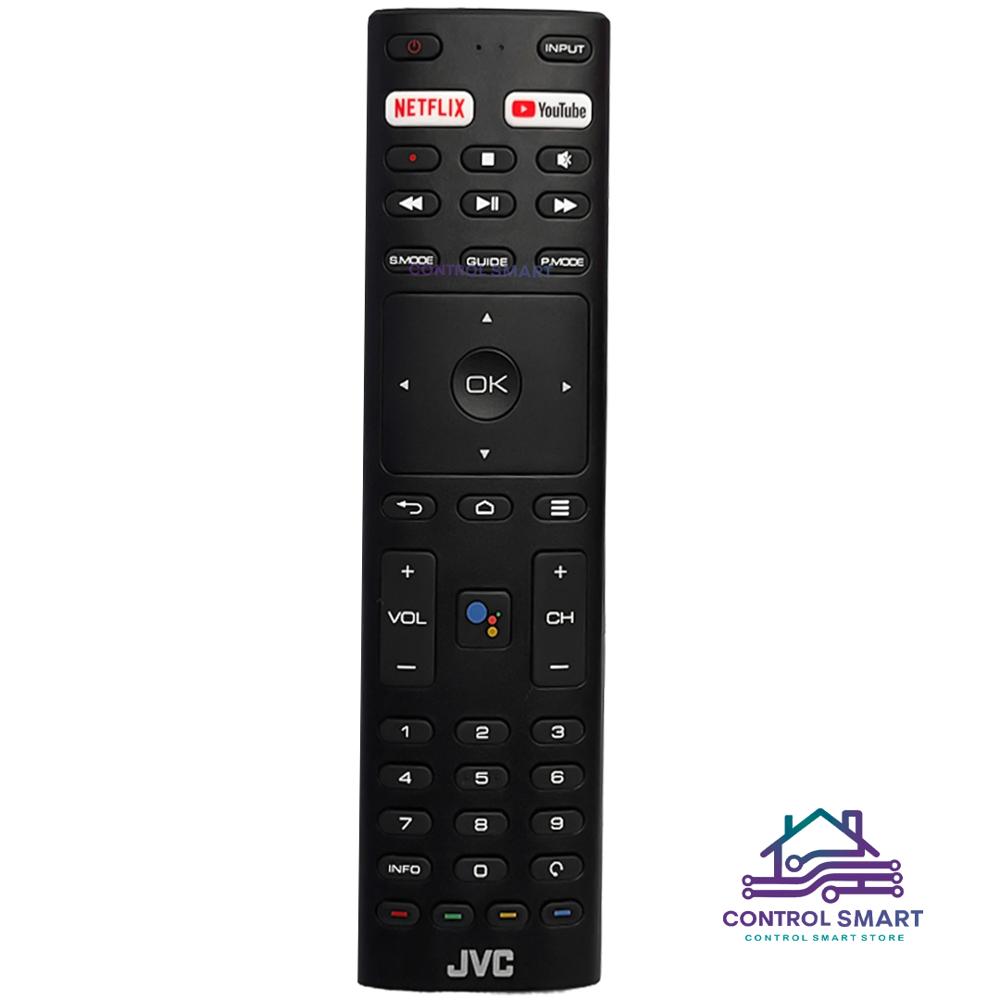 control remoto para tv jvc smart rm-c3363 - compatible con voz