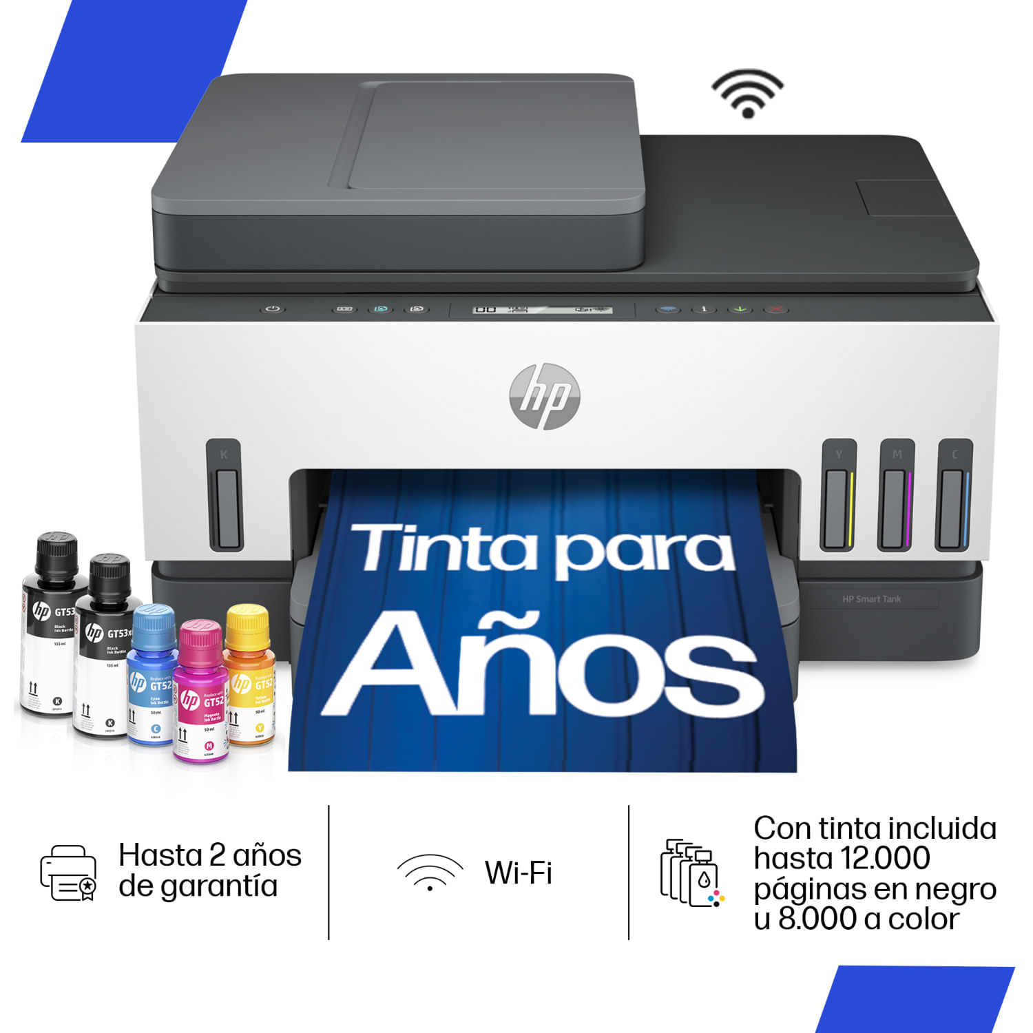 Impresora Multifuncional Hp Smart Tank 750