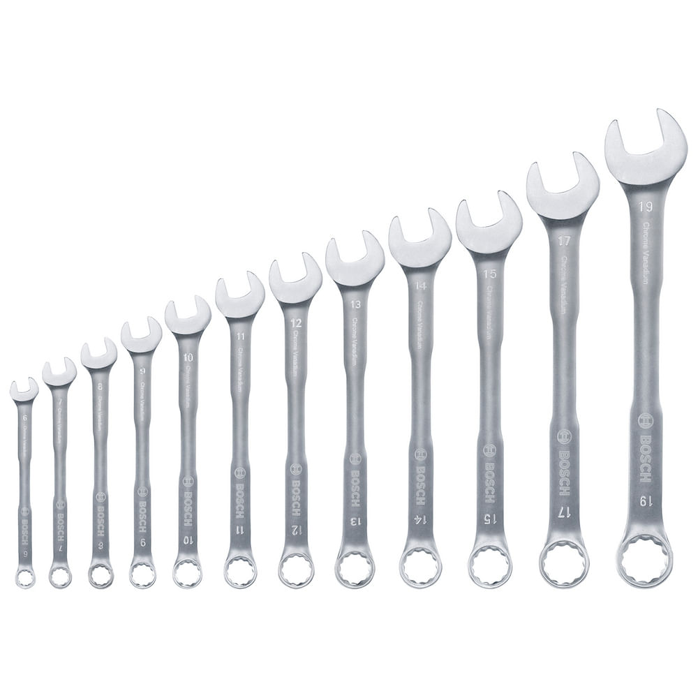 Juego Llave combinada (6-19mm) x 12pz