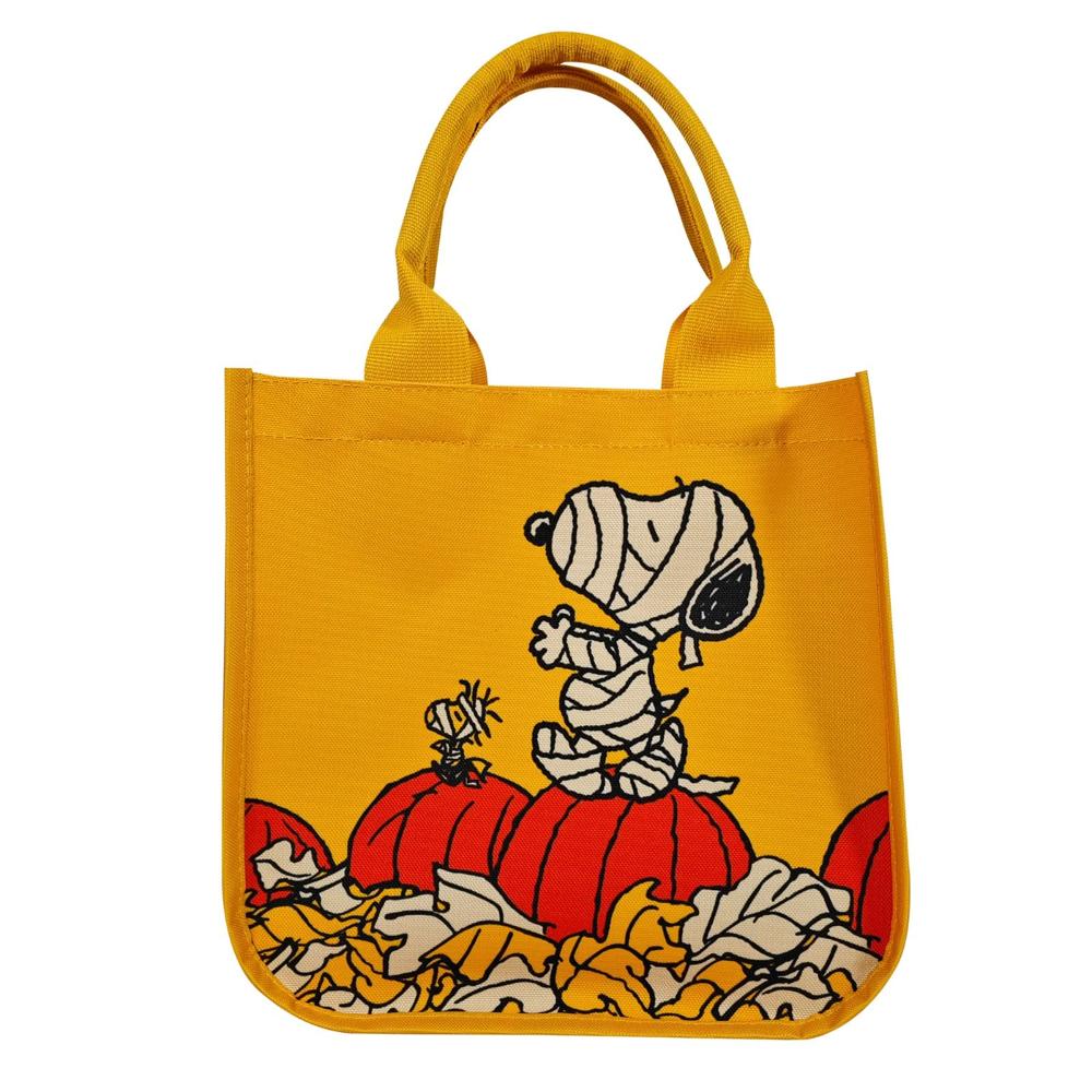 Bolsa Halloween Snoopy Amarillo 22x22x15 cm