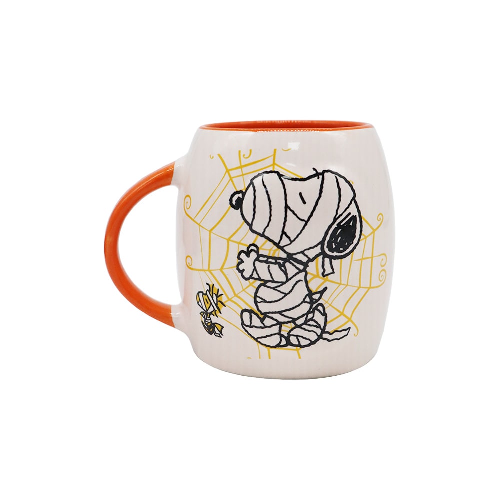 Mug Taza Ceramica Snoopy Halloween Momia 480 ml
