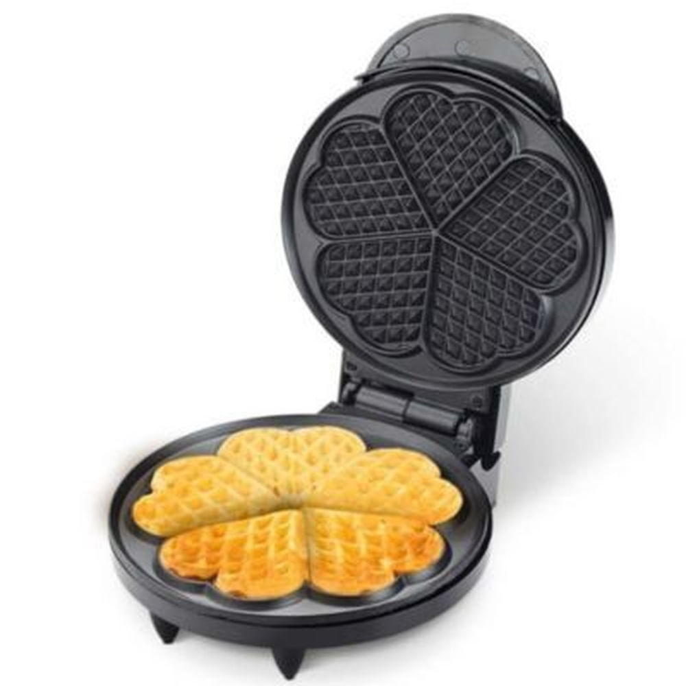 Maquina Electrica hasta 5 Waffles de Corazón